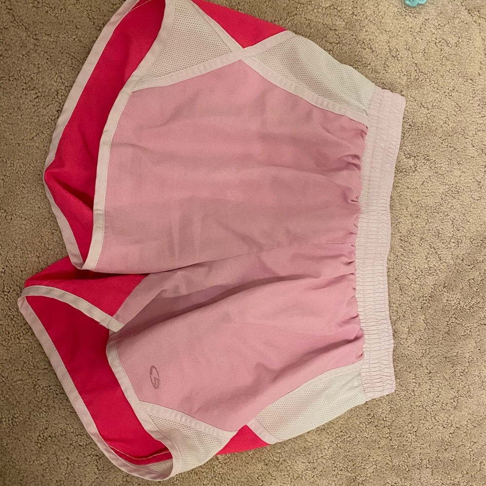 pink shorts